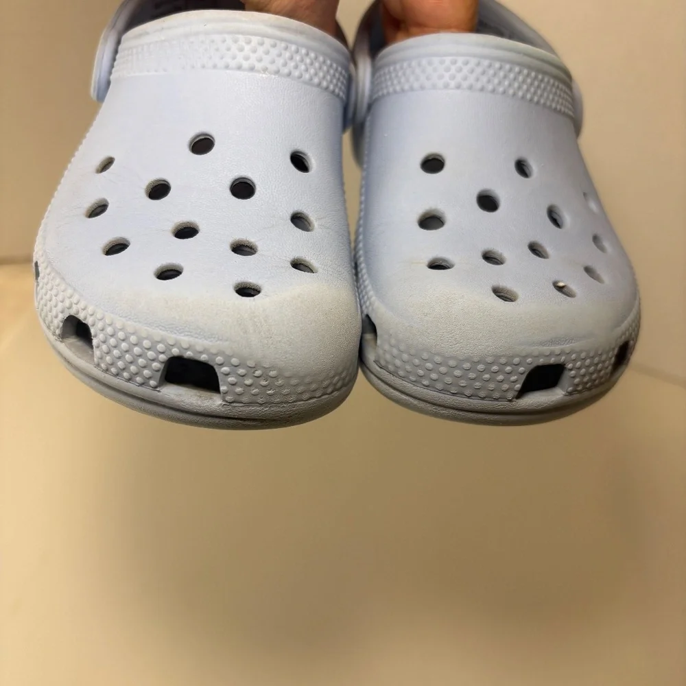 Crocs Childrens Blue Clog Water Shoes Sz C 10 Outdoor Summer